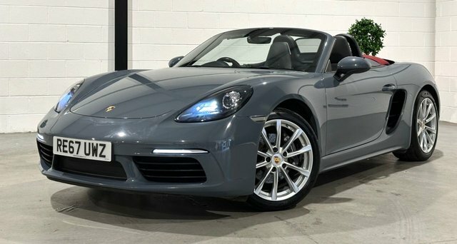 Porsche 718 Boxster Convertible Silver #26