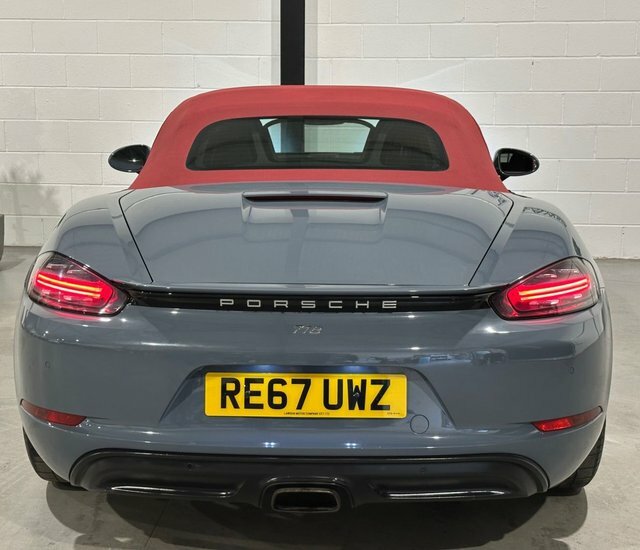 Porsche 718 Boxster Convertible Silver #19