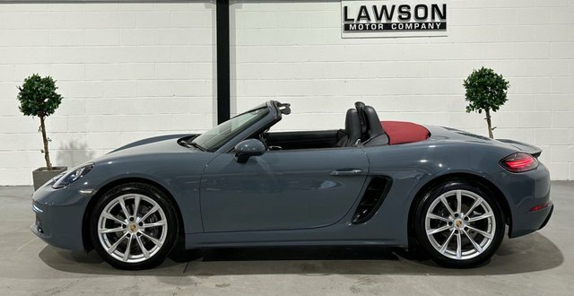 Porsche 718 Boxster Convertible Silver #15