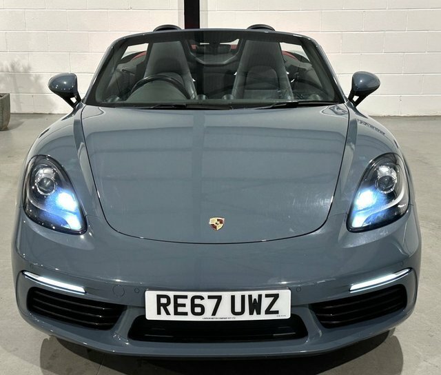 Porsche 718 Boxster Convertible Silver #14