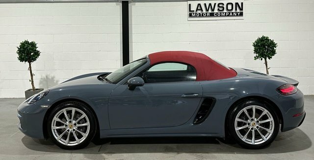 Porsche 718 Boxster Convertible Silver #16