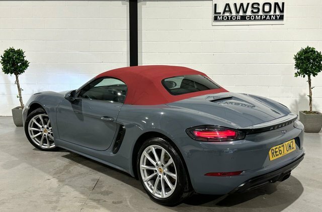 Porsche 718 Boxster Convertible Silver #25