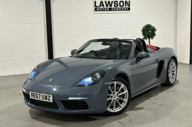 Porsche 718 Boxster Convertible Silver #22