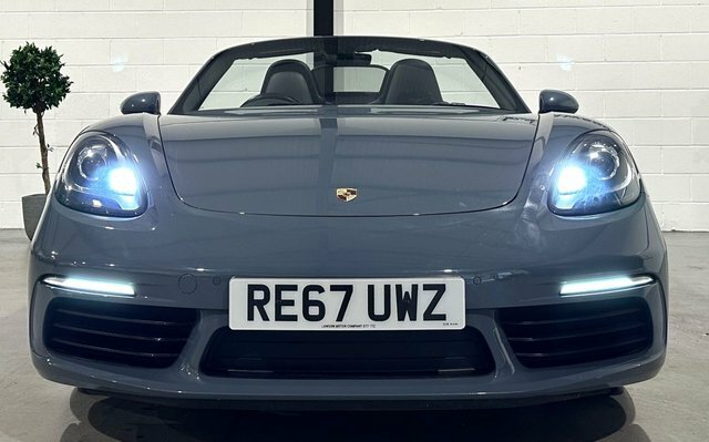Porsche 718 Boxster Convertible Silver #17