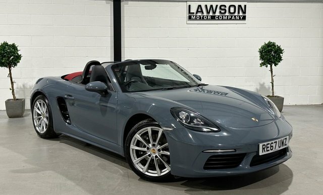 Porsche 718 Boxster Convertible Silver #23