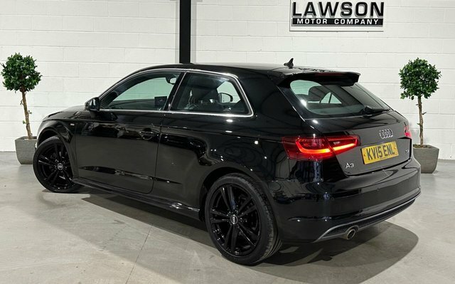 Audi A3 1.6 Tdi S Line Hatchback Euro 6 Black #4
