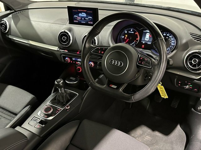Audi A3 1.6 Tdi S Line Hatchback Euro 6 Black #2