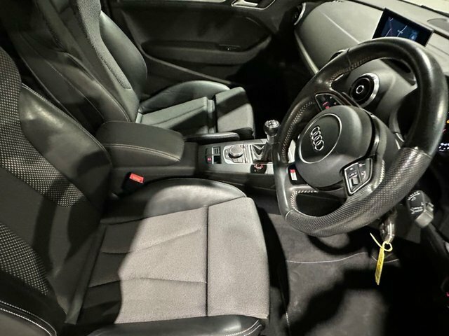 Audi A3 1.6 Tdi S Line Hatchback Euro 6 Black #5