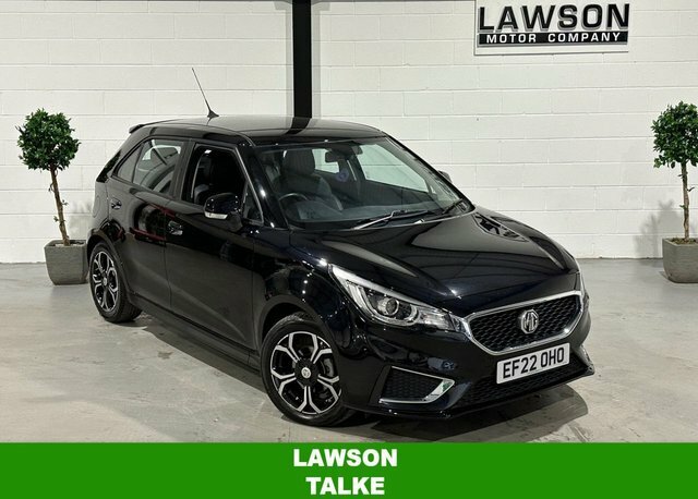 MG MG3 1.5 Vti-tech Exclusive Nav Hatchback Ma Black