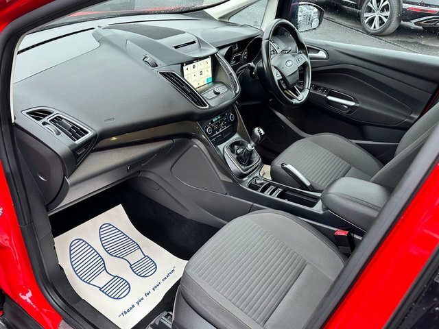 Ford C-Max 1.0T Ecoboost Titanium Mpv Euro Red #2