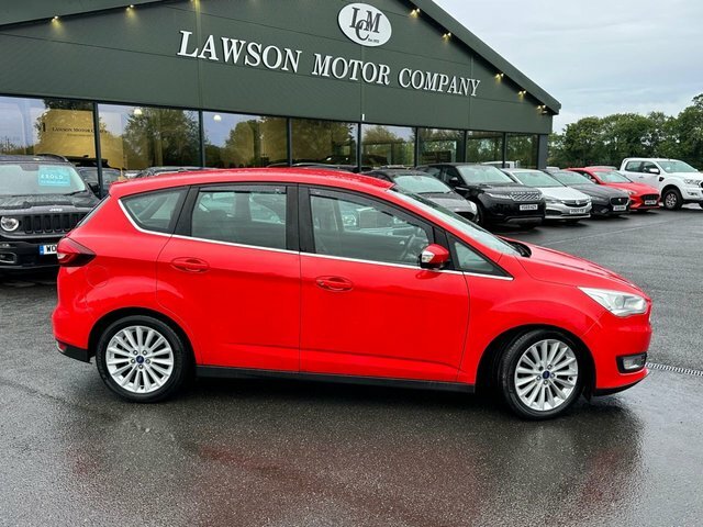 Ford C-Max 1.0T Ecoboost Titanium Mpv Euro Red #4