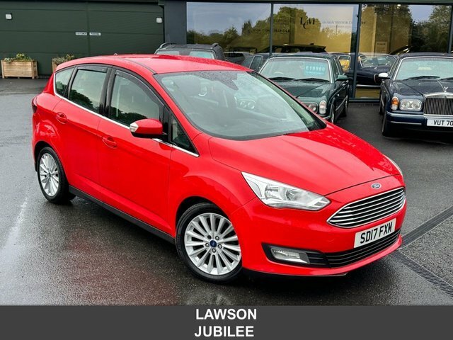 Ford C-Max 1.0T Ecoboost Titanium Mpv Euro Red