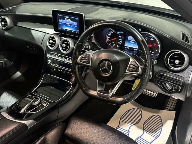 Mercedes-Benz C Class 2.1 C250 Bluetec Amg Line Saloon G-tron White #2