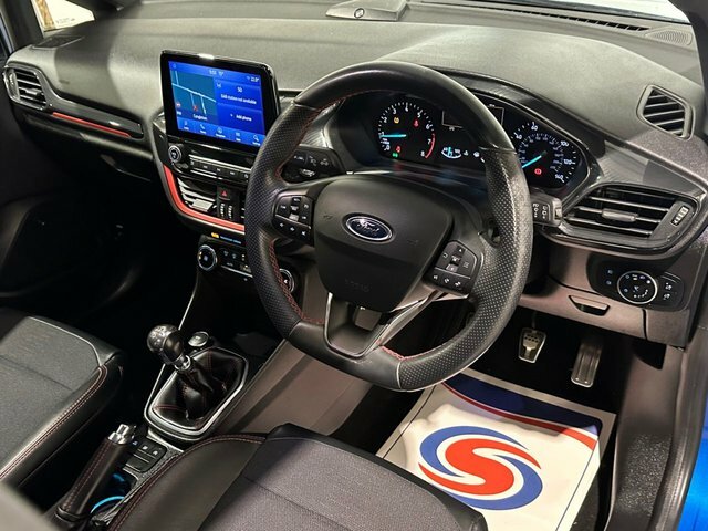 Ford Fiesta 1.0T Ecoboost Gpf St-line X Hatchback M Blue