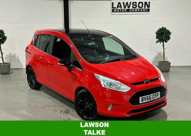 Ford B-Max 1.0T Ecoboost Zetec Red Edition Mpv Man Red