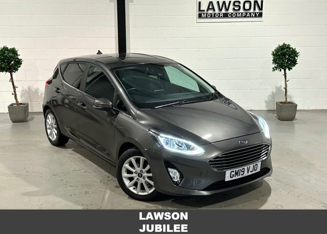 Ford Fiesta 1.0T Ecoboost Gpf Titanium Hatchback Ma Grey