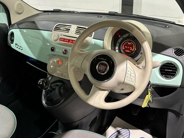 Fiat 500 1.2 Lounge Hatchback Euro 6 S S Green #2
