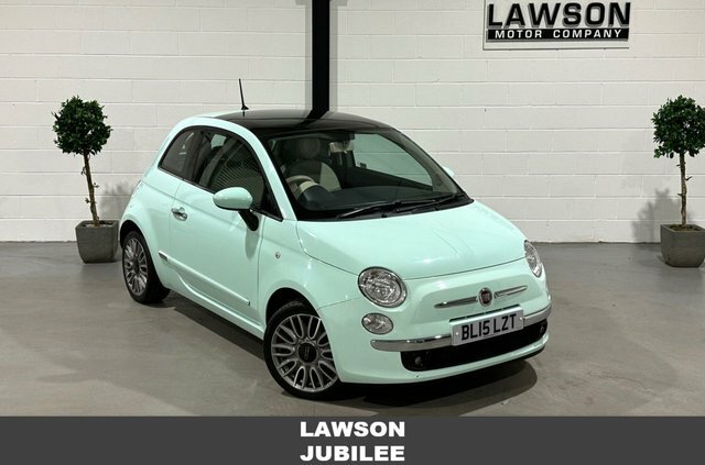 Fiat 500 1.2 Lounge Hatchback Euro 6 S S Green