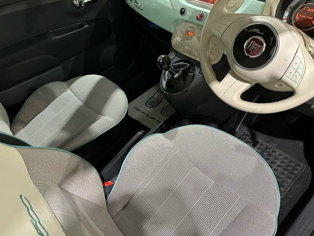 Fiat 500 1.2 Lounge Hatchback Euro 6 S S Green #5