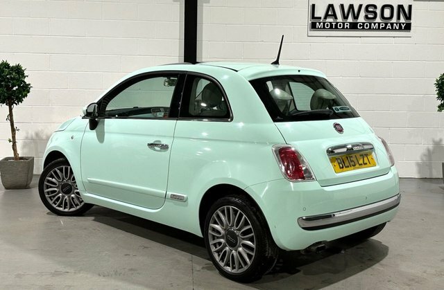 Fiat 500 1.2 Lounge Hatchback Euro 6 S S Green #4