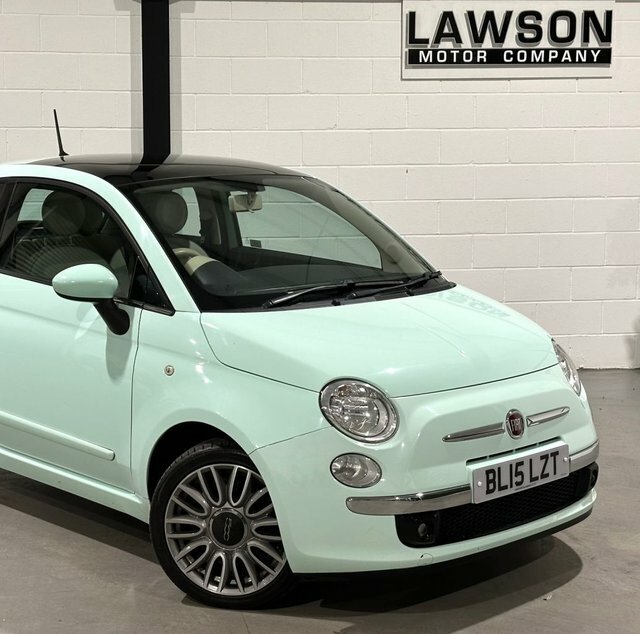 Fiat 500 1.2 Lounge Hatchback Euro 6 S S Green #6