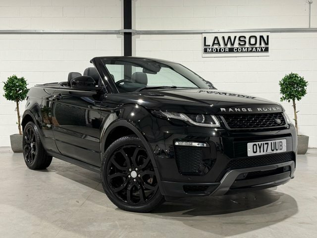 Land Rover Range Rover Evoque 2.0 Td4 Hse Dynamic Convertible 4W Black #5