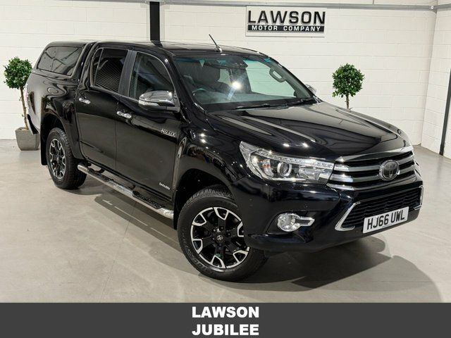Toyota HILUX 2.4 D-4d Invincible X Pickup Double Cab Black