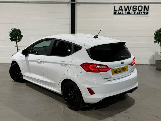 Ford Fiesta 1.0T Ecoboost Mhev St-line Edition Hatchback P White #5