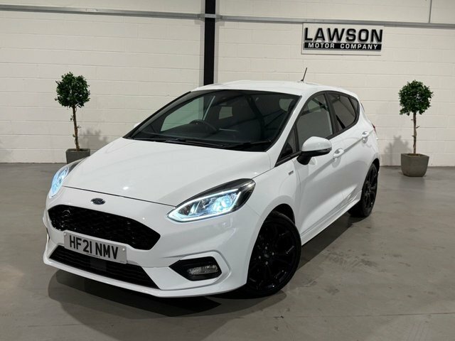 Ford Fiesta 1.0T Ecoboost Mhev St-line Edition Hatchback P White #6