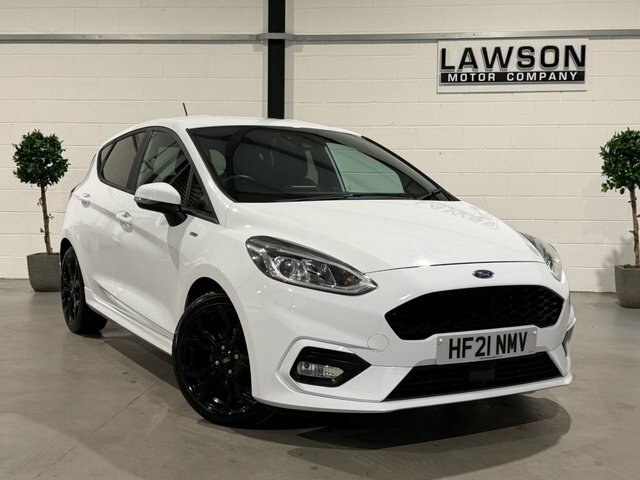 Ford Fiesta 1.0T Ecoboost Mhev St-line Edition Hatchback P White #4