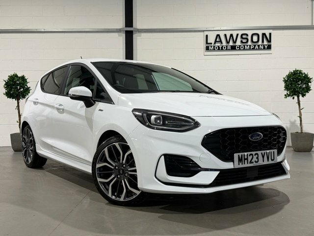 Ford Fiesta 1.0T Ecoboost Mhev St-line X Edition Hatchback White #5