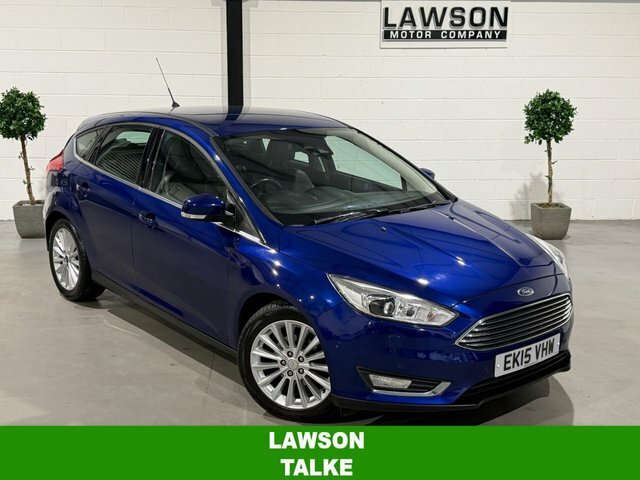 Ford Focus 1.0T Ecoboost Titanium X Hatchback Manu Blue