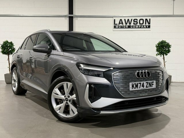 Audi Q4 E Tron 45 S Line Suv 82Kwh 286 Ps Grey #4