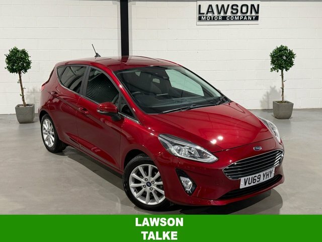 Ford Fiesta 1.0T Ecoboost Gpf Titanium Hatchback Ma Red