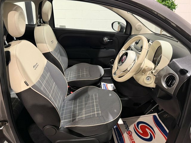 Fiat 500 1.2 Lounge Hatchback Euro 6 S S Grey #2