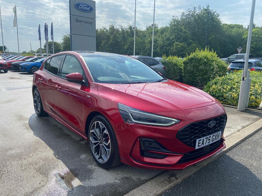 Ford Focus 1.0 Mhev St-line X 155Ps Mild Hybrid Low Mile Red