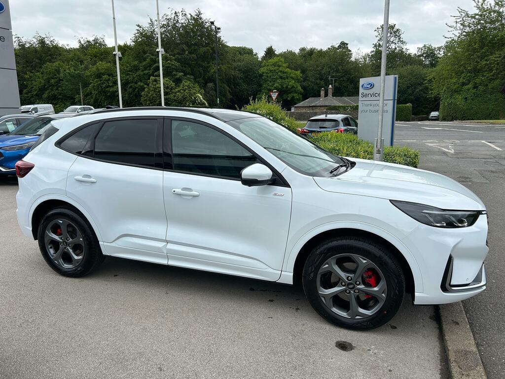 Ford Kuga 2.5 Phev St-line 243Ps Plug-in Hybrid Mega Sp EK75FUW White #4