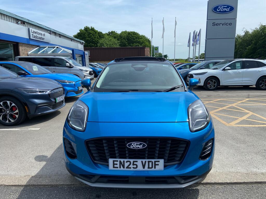 Ford Puma 1.0 Mhev Titanium Mild Hybrid Low Mileage Mega Spe EN25VDF Blue #2