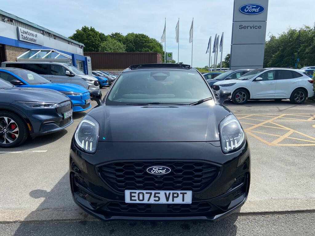 Ford Puma 1.0 Mhev St-line X Mild Hybrid Mega Spec Low Milea EO75VPT Black #2