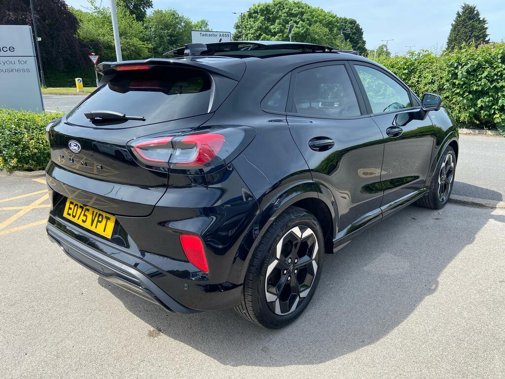 Ford Puma 1.0 Mhev St-line X Mild Hybrid Mega Spec Low Milea EO75VPT Black #5