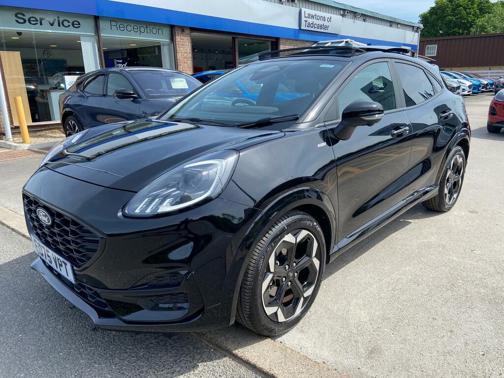 Ford Puma 1.0 Mhev St-line X Mild Hybrid Mega Spec Low Milea EO75VPT Black #3