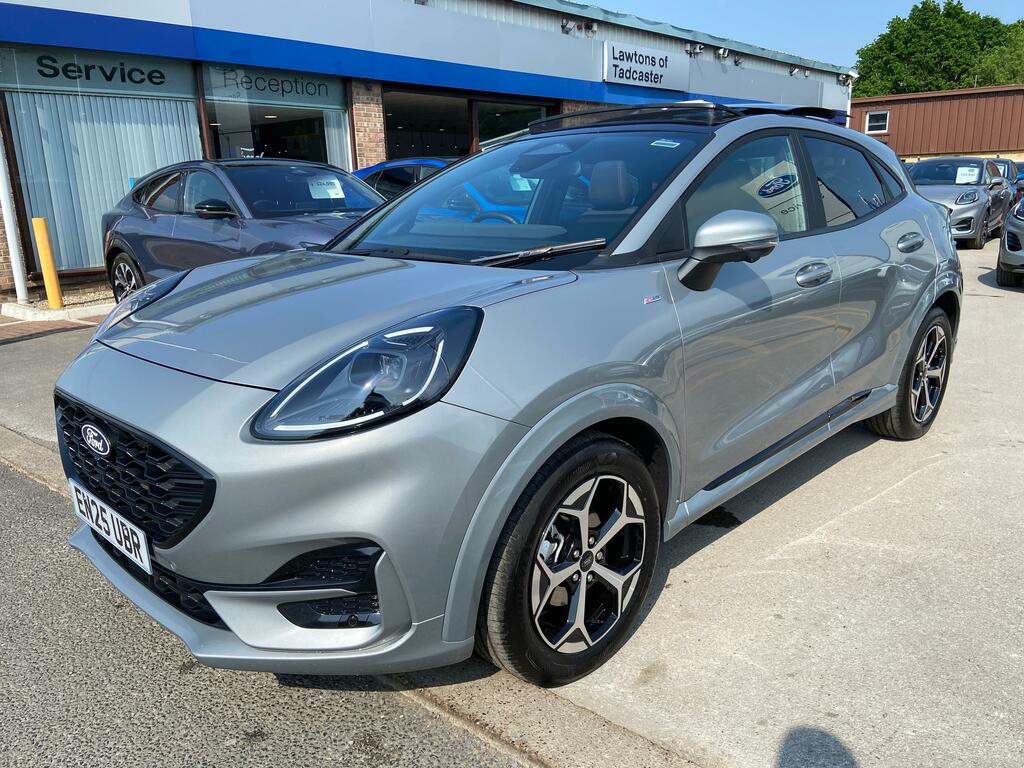 Ford Puma 1.0 Mhev St-line Mild Hybrid Mega Spec Low Mi EN25UBR Silver #3