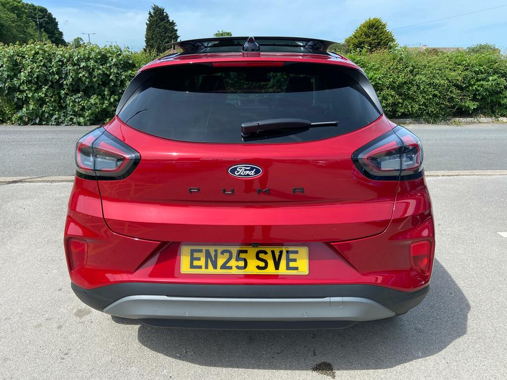 Ford Puma 1.0 Mhev Titanium Mild Hybrid Very Low Mileag Red #6