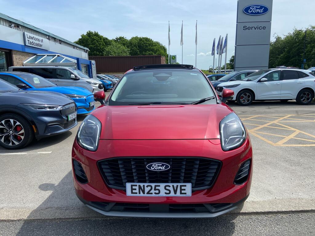 Ford Puma 1.0 Mhev Titanium Mild Hybrid Very Low Mileag Red #2
