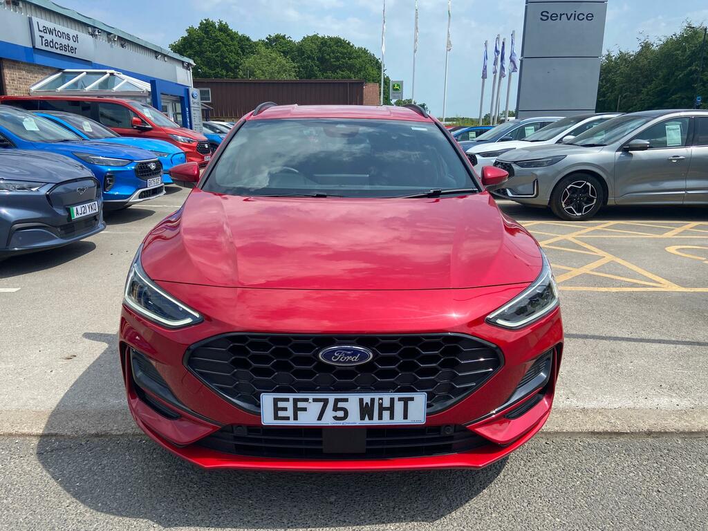 Ford Focus 1.0 Mhev St-line X 155Ps Mild Hybrid Estate M Red #2