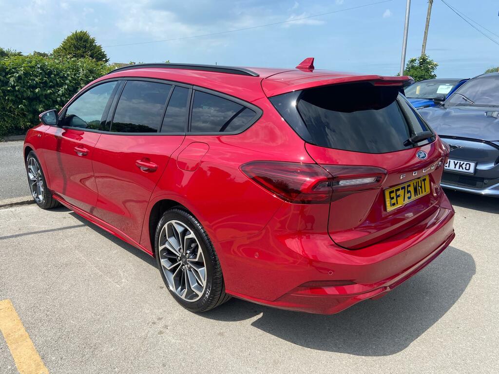 Ford Focus 1.0 Mhev St-line X 155Ps Mild Hybrid Estate M Red #5