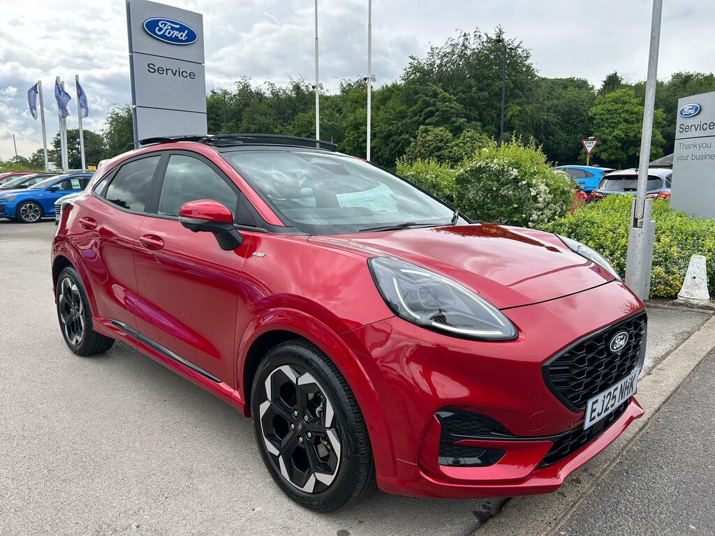 Ford Puma 1.0 Mhev St-line X Mild Hybrid Mega Spec Red