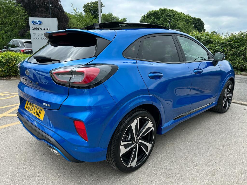 Ford Puma 1.0 Mhev St-line X 155Ps Mild Hybrid Mega Spec EO21CGE Blue #6