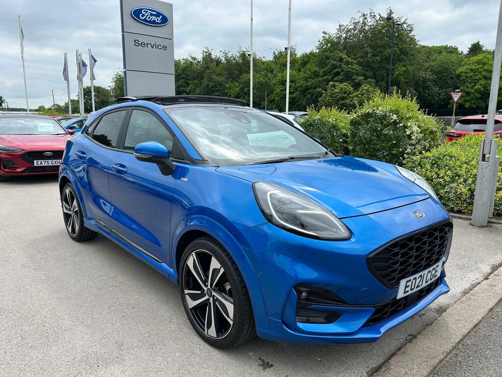 Ford Puma 1.0 Mhev St-line X 155Ps Mild Hybrid Mega Spec Blue
