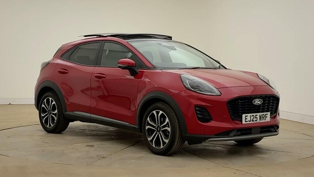 Ford Puma 1.0 Mhev Titanium Mild Hybrid Mega Spec Low Mileag Red